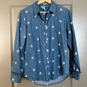 Draper James denim button up
